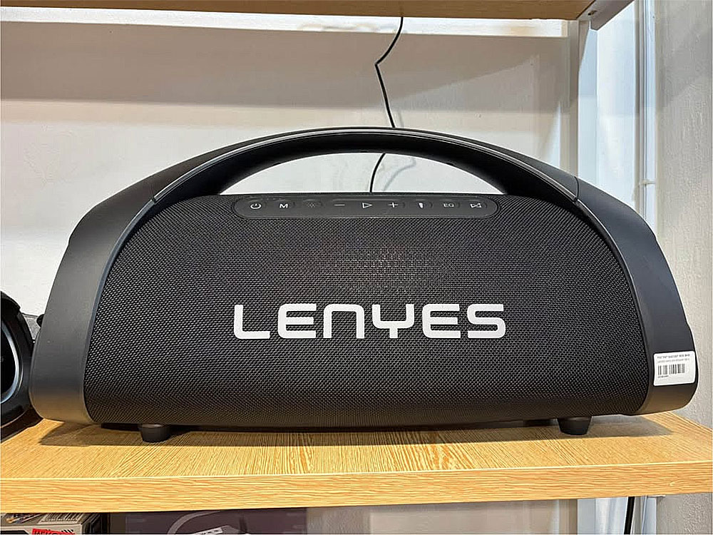 Loa xách tay LENYES S873, kèm 2 mic UHF, 400W - Ảnh 9